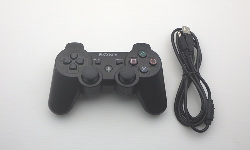 PS3用コントローラー DUALSHOCK3 / (ブラック)　USBセット