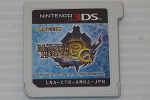 3DS/ モンスターハンター3（トライ）G
